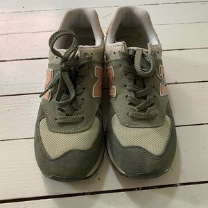 Green New Balance Madewell Sage Green 574’s Women US Size 7